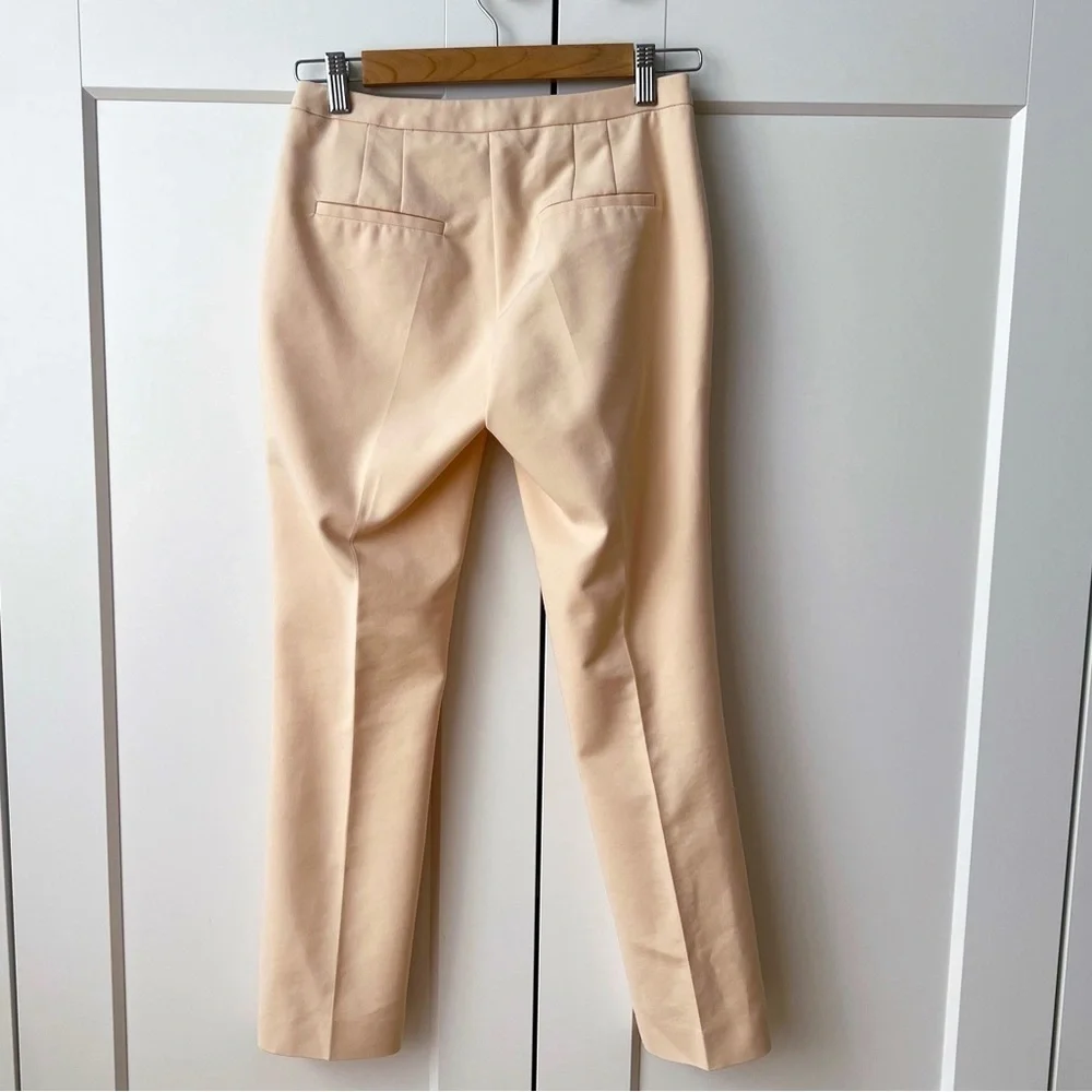 Zara Basic Apricot Cropped Ankle Pants sz.XS